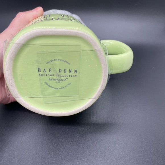 New Rae Dunn Aloe you Vera much mug with topper - Picture 5 of 6